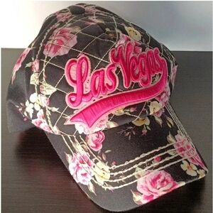 Womens Robin Ruth Las  Vegas Snap Back Cap Floral